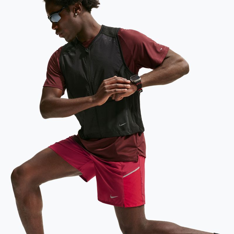 Pánske bežecké šortky Nike Miler tough red/sport red 4
