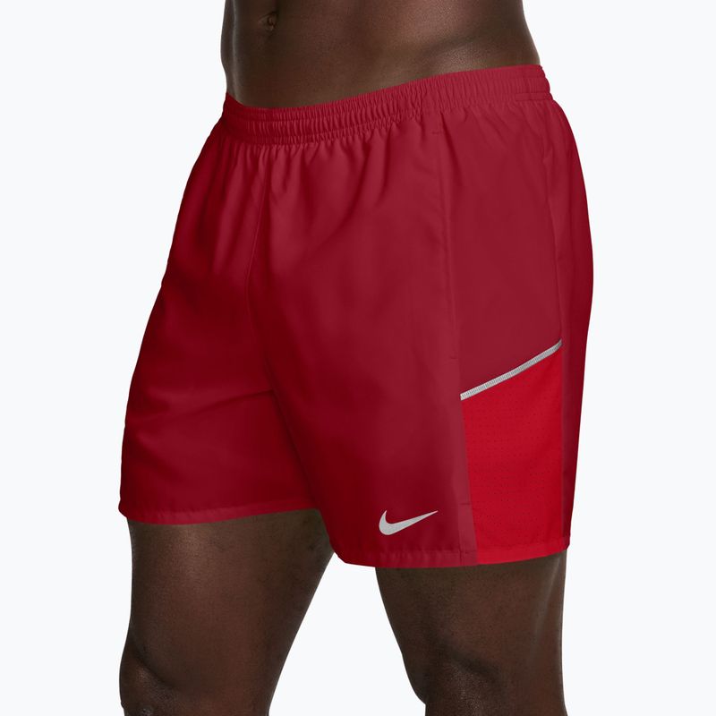 Pánske bežecké šortky Nike Miler tough red 3