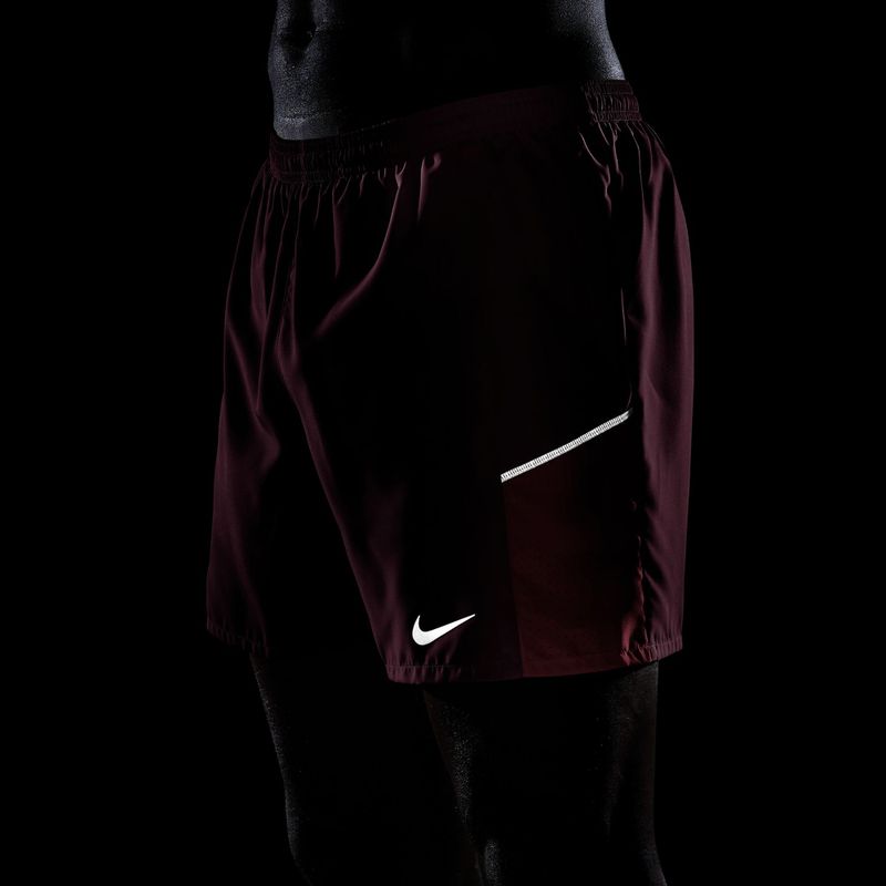 Pánske bežecké šortky Nike Miler tough red 5