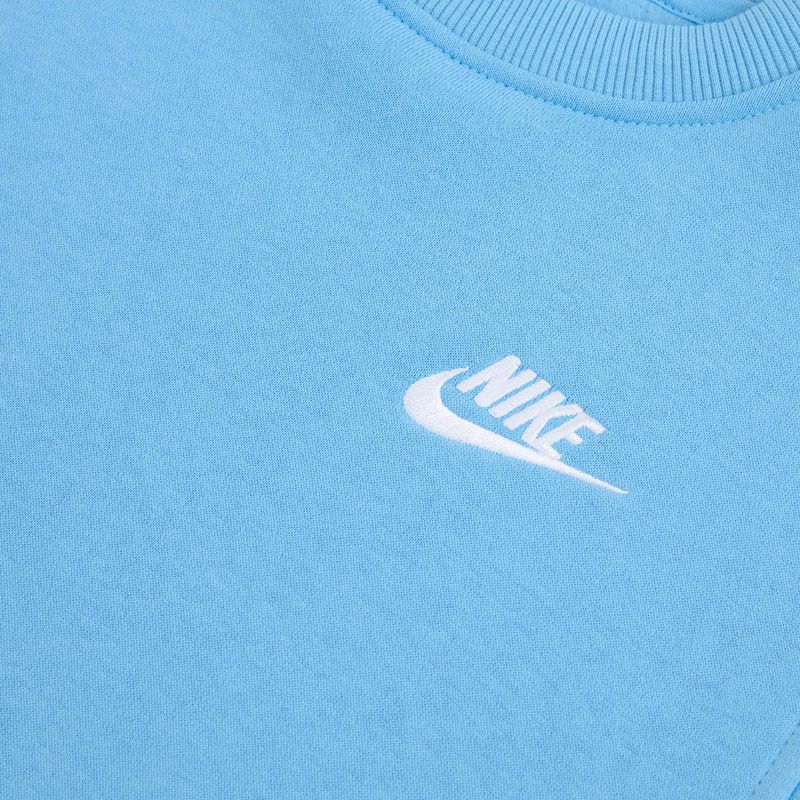 Detská mikina Nike Sportswear Club Fleece football blue/white 3