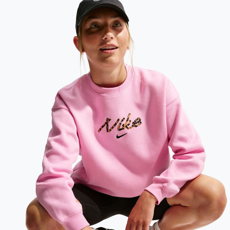 Detská mikina Nike Sportswear Studio pink rise 6