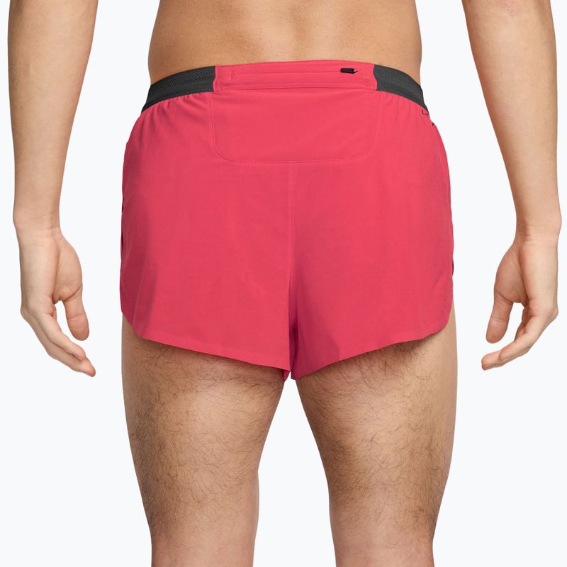 Pánske bežecké šortky Nike AeroSwift fusion red/black 2