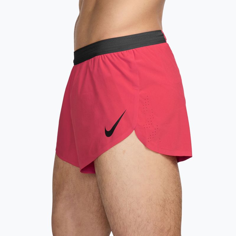 Pánske bežecké šortky Nike AeroSwift fusion red/black 3
