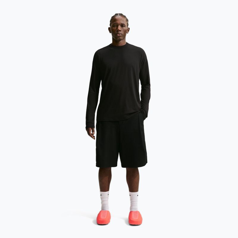Pánske tričko longsleeve Nike 24.7 ImpossiblySoft Light black/black/dark smoke grey 2