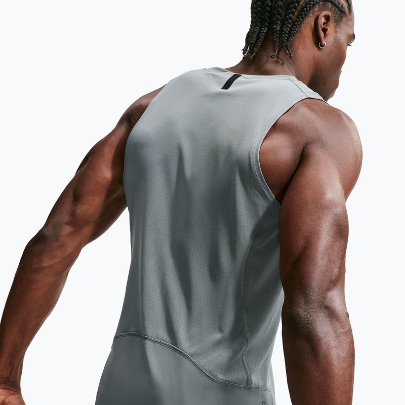 Pánske tréningové tričko Nike Pro smoke grey/black 4