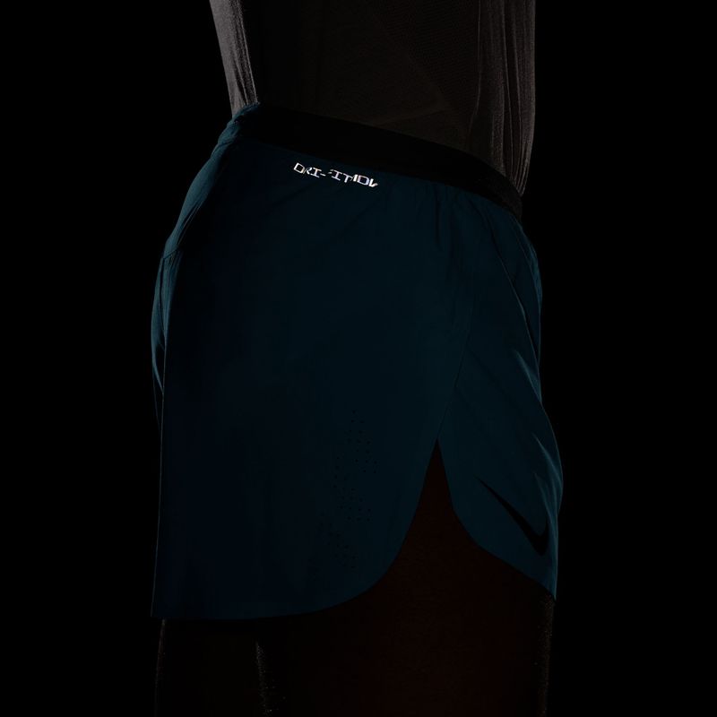Pánske bežecké šortky Nike AeroSwift light current blue/black 7