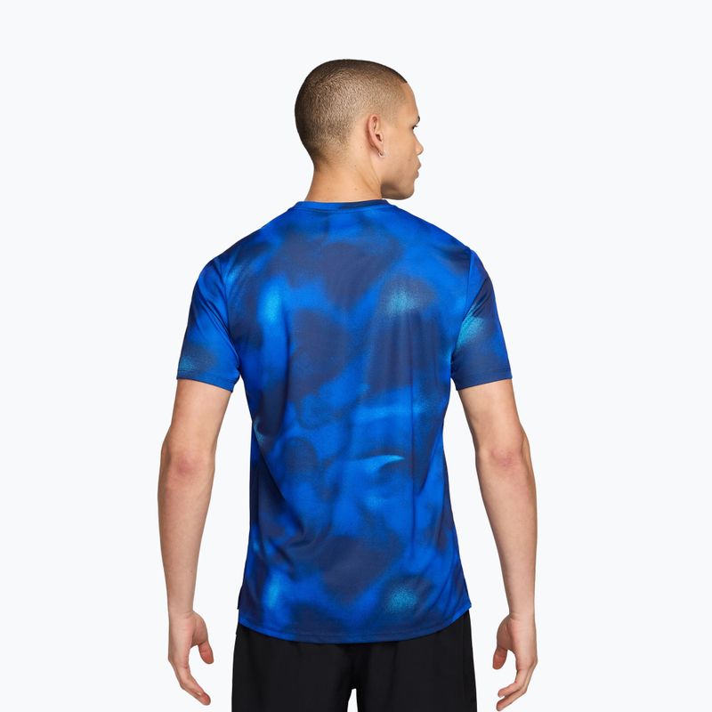 Pánske bežecké tričko Nike Miler midnight navy 2