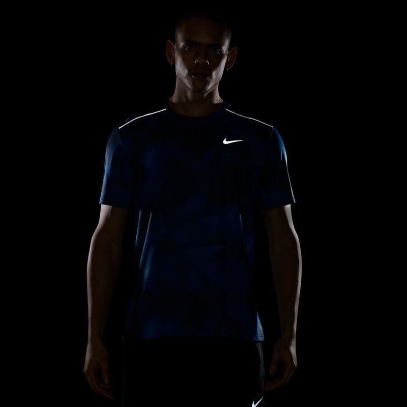 Pánske bežecké tričko Nike Miler midnight navy 4