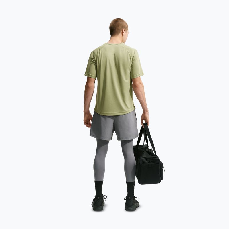 Pánske tréningové tričko Nike Flex dusty olive/black 3