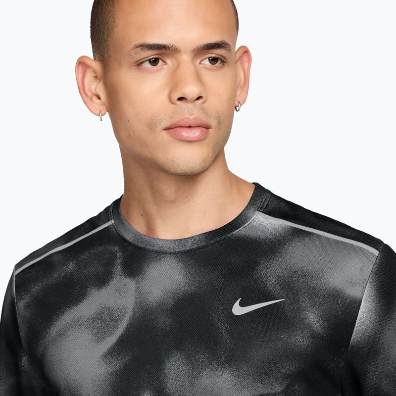 Pánske bežecké tričko Nike Miler black 3