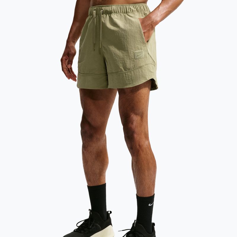 Pánske tréninkové šortky Nike N.A.C. dusty olive/dusty olive