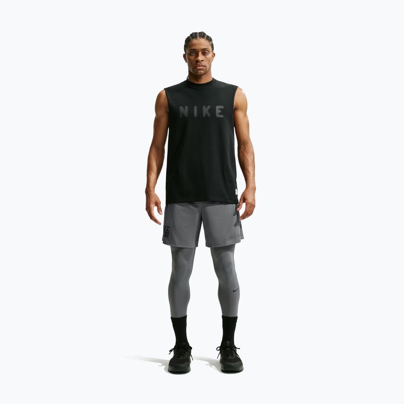 Pánske tréninkové šortky Nike Flex smoke grey/black 2
