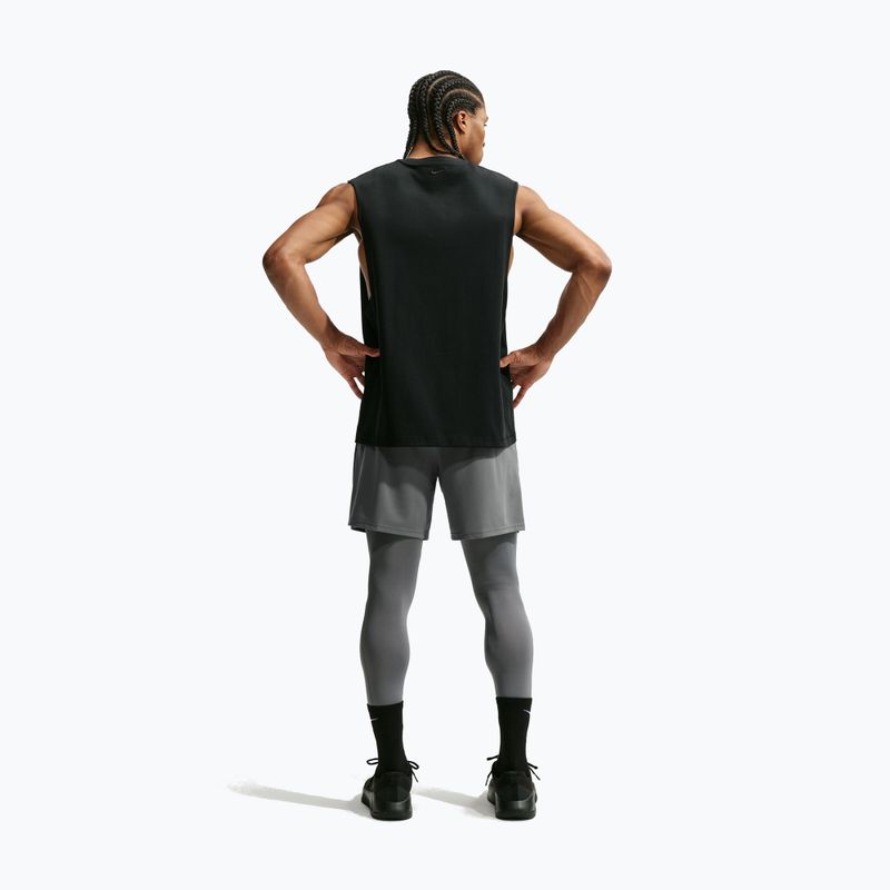 Pánske tréninkové šortky Nike Flex smoke grey/black 3