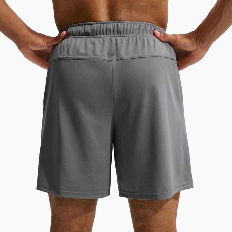 Pánske tréninkové šortky Nike Flex smoke grey/black 4