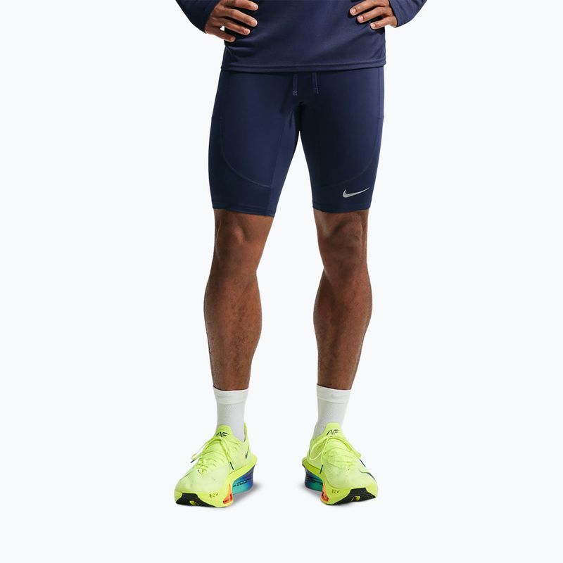 Pánske bežecké šortky Nike Stride midnight navy