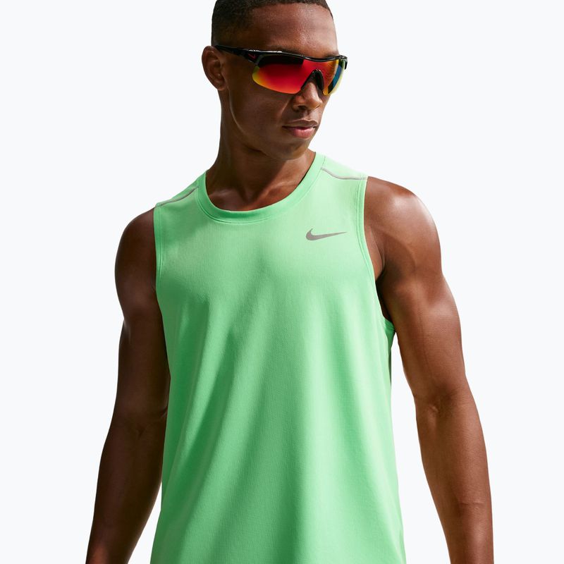 Pánske bežecké tričko Nike Miler illusion green 4