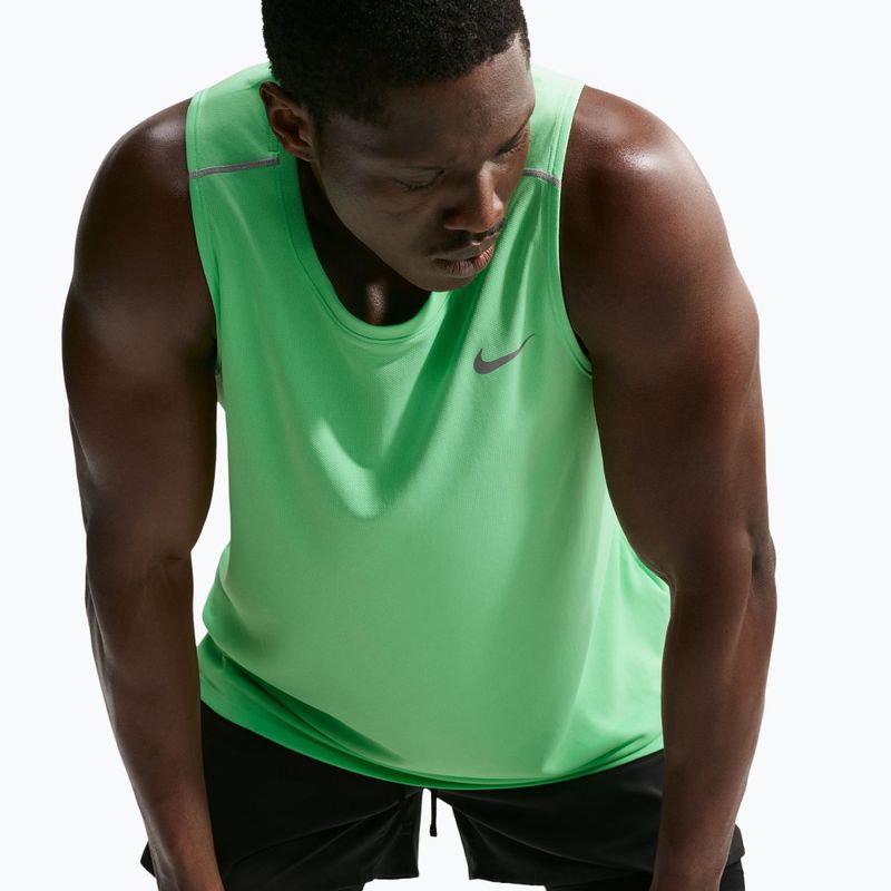 Pánske bežecké tričko Nike Miler illusion green 7