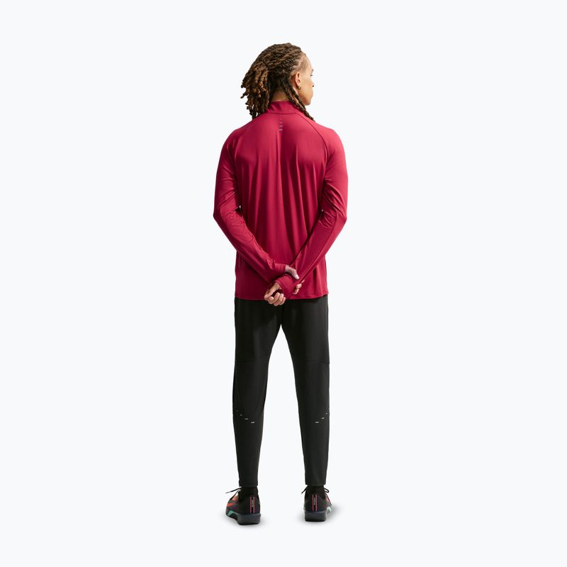 Pánska bežecká mikina Nike Stride 1/4 Zip Dri-Fit tough red 3