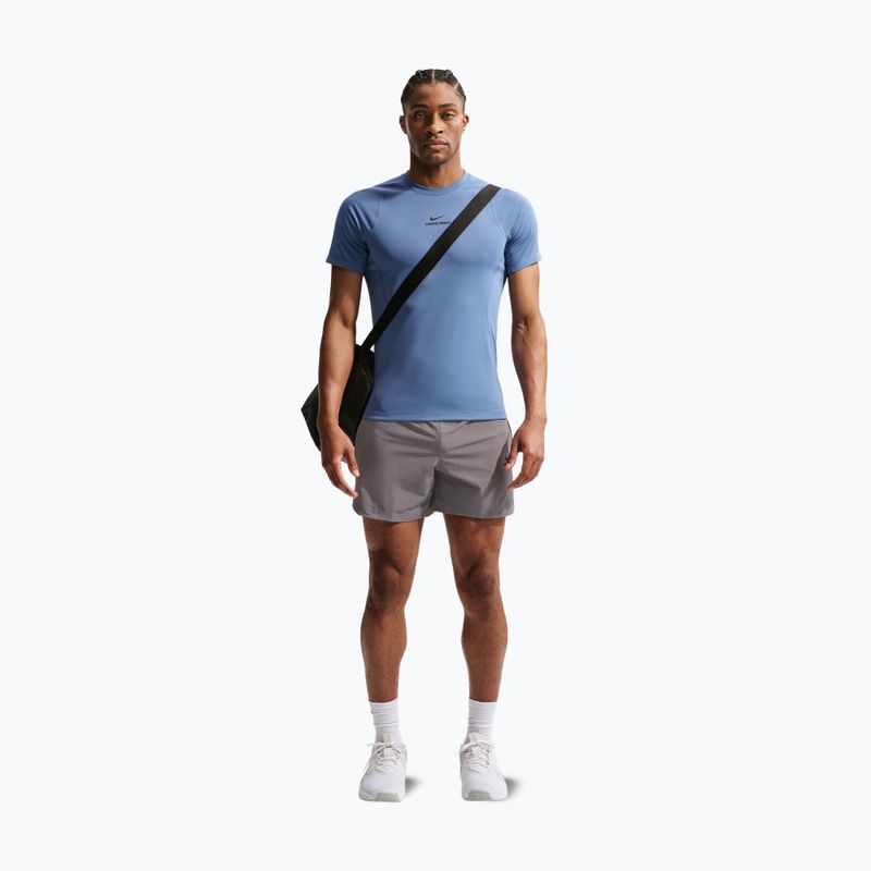 Pánske tréningové tričko Nike Pro Training indigo storm/black 2