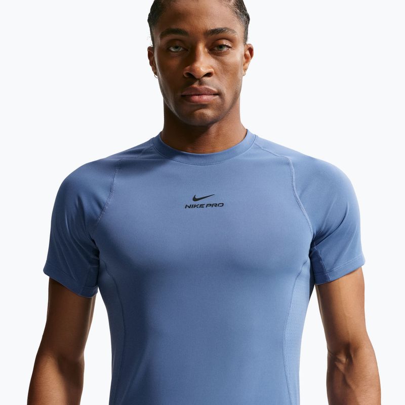 Pánske tréningové tričko Nike Pro Training indigo storm/black 4