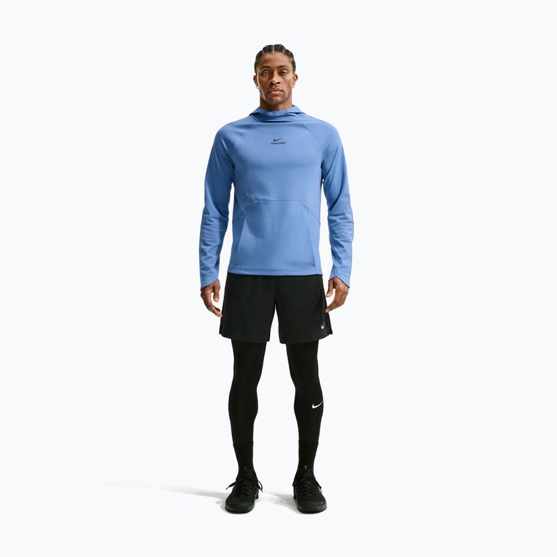 Pánska tréningová mikina Nike Pro Indigo Storm/Black 2