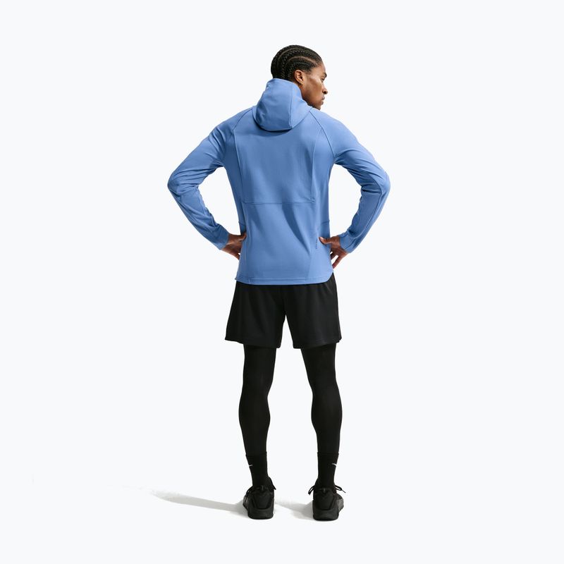 Pánska tréningová mikina Nike Pro Indigo Storm/Black 3