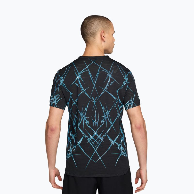Pánske bežecké tričko Nike AeroSwift black/white 2