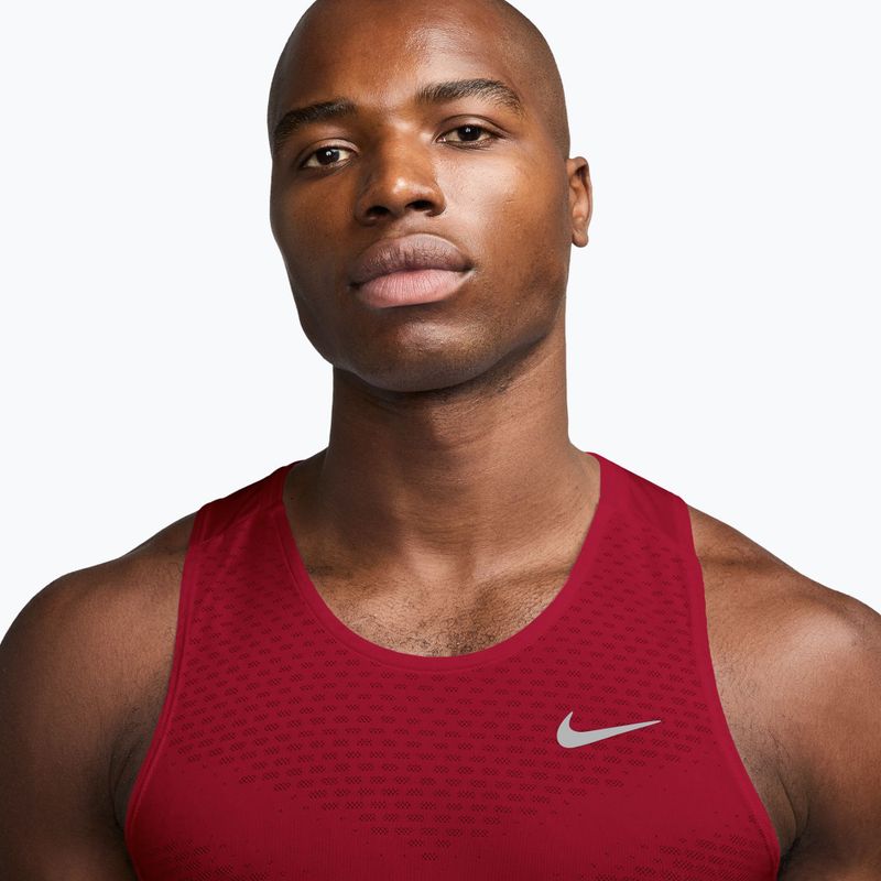 Pánske bežecké tričko Nike Stride tough red 3