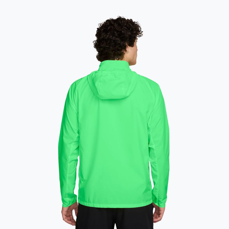 Pánska bežecká bunda Nike Miler illusion green 2