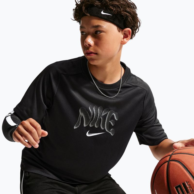 Detské tričko Nike Multi Refresh black 6