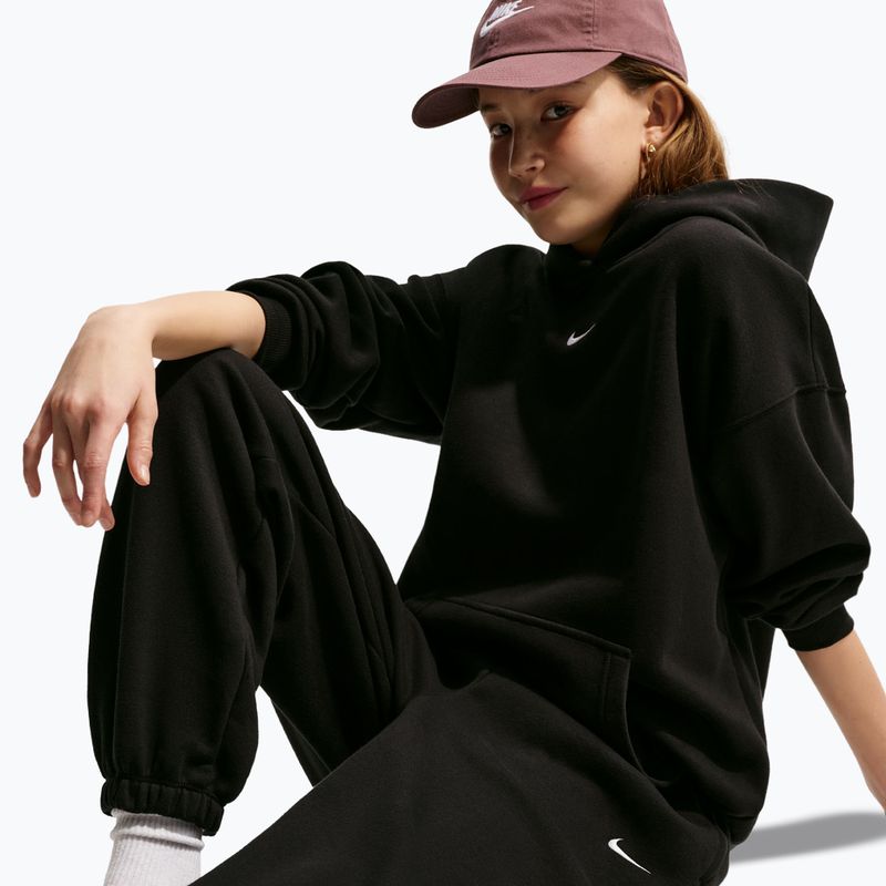 Detské nohavice Nike Sportswear Studio Fleece black/white 6