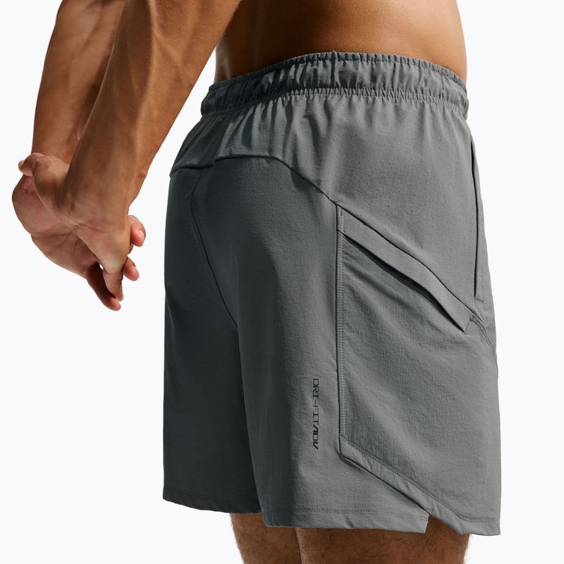 Pánske tréninkové šortky Nike Pro Training smoke grey/smoke grey/black 4