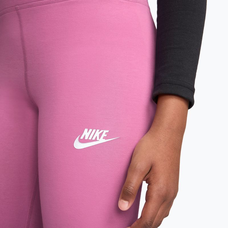 Detské legíny Nike Sportswear Classic playful pink/white 3