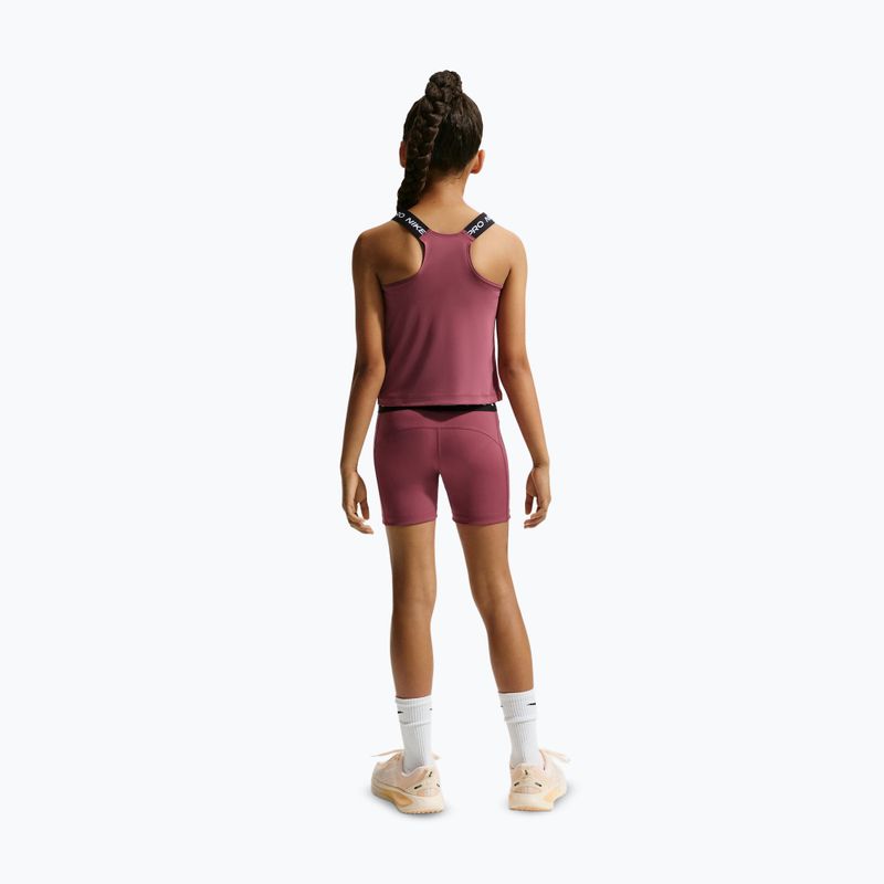 Detské šortky Nike Pro pink smoke/white 3
