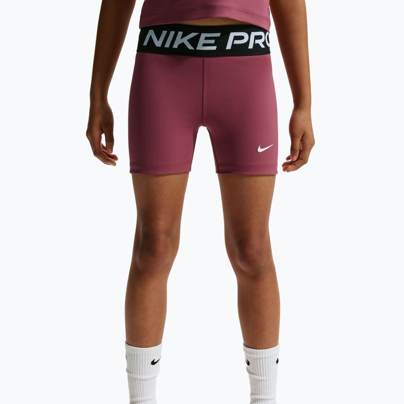 Detské šortky Nike Pro pink smoke/white 5