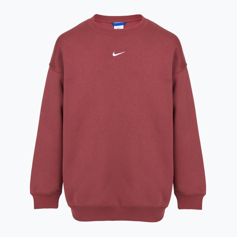 Detská mikina Nike Sportswear Studio pink smoke/white 7