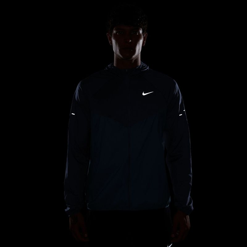 Pánska bežecká bunda Nike Stride diffused blue/work blue 9