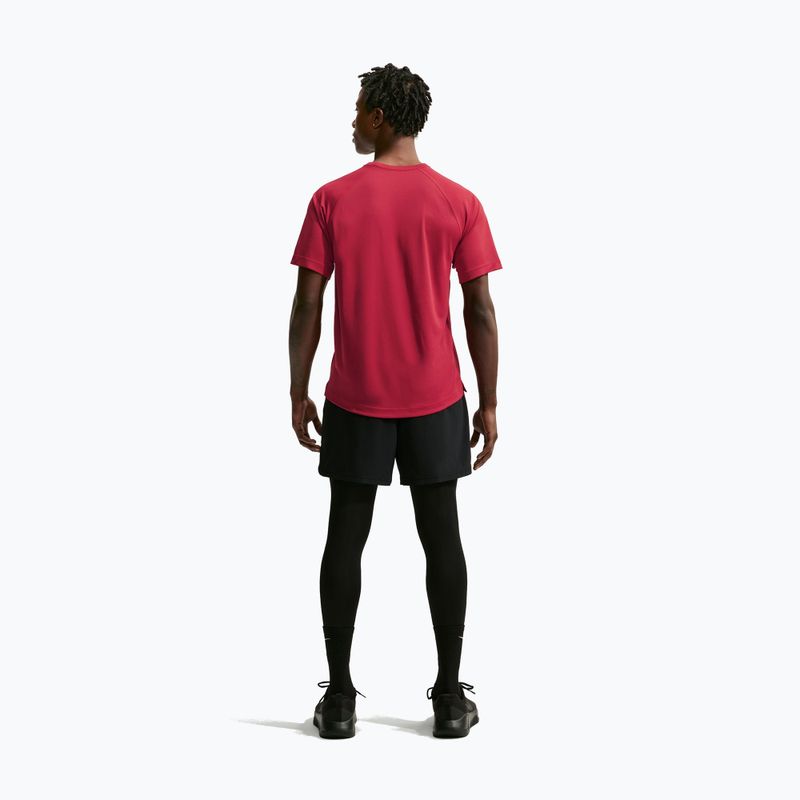 Pánske tréningové tričko Nike Flex tough red/black 3