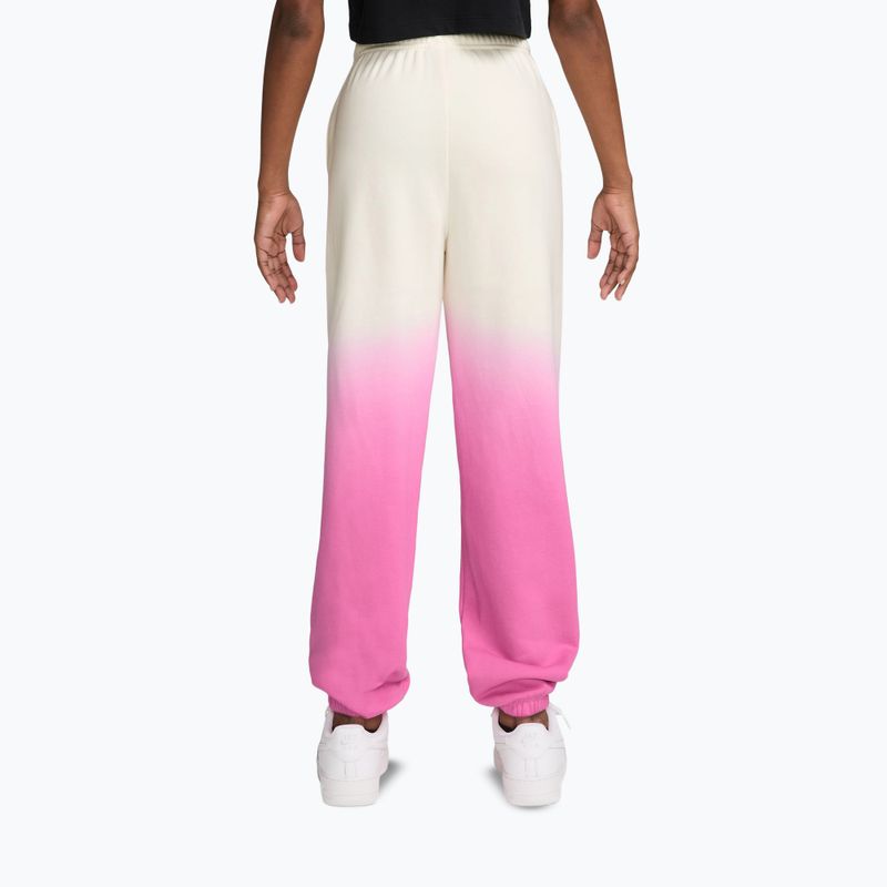 Detské nohavice Nike Sportswear Studio sail/playful pink 2