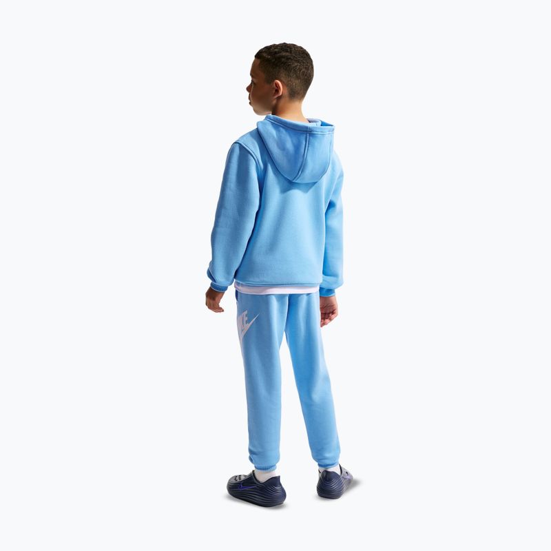 Detská mikina Nike Sportswear Club Fleece football blue/white 3