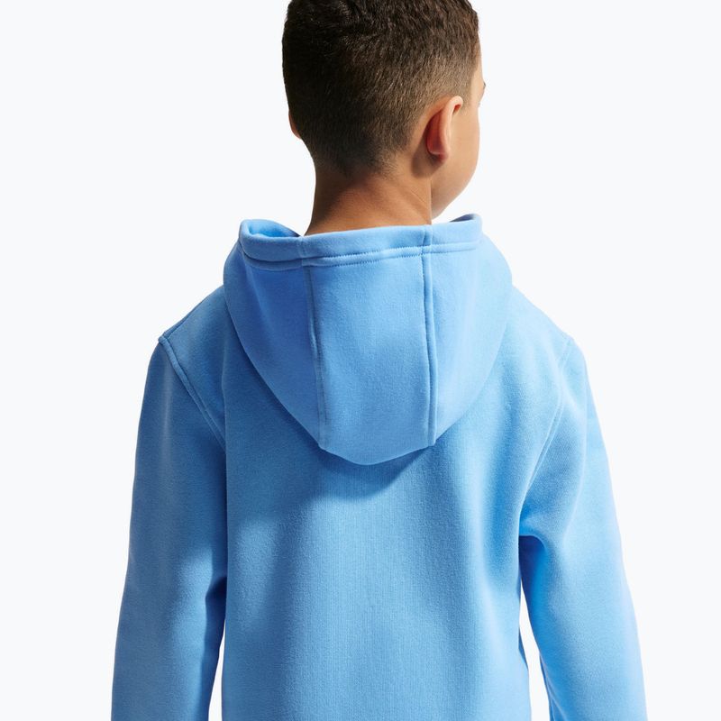 Detská mikina Nike Sportswear Club Fleece football blue/white 5
