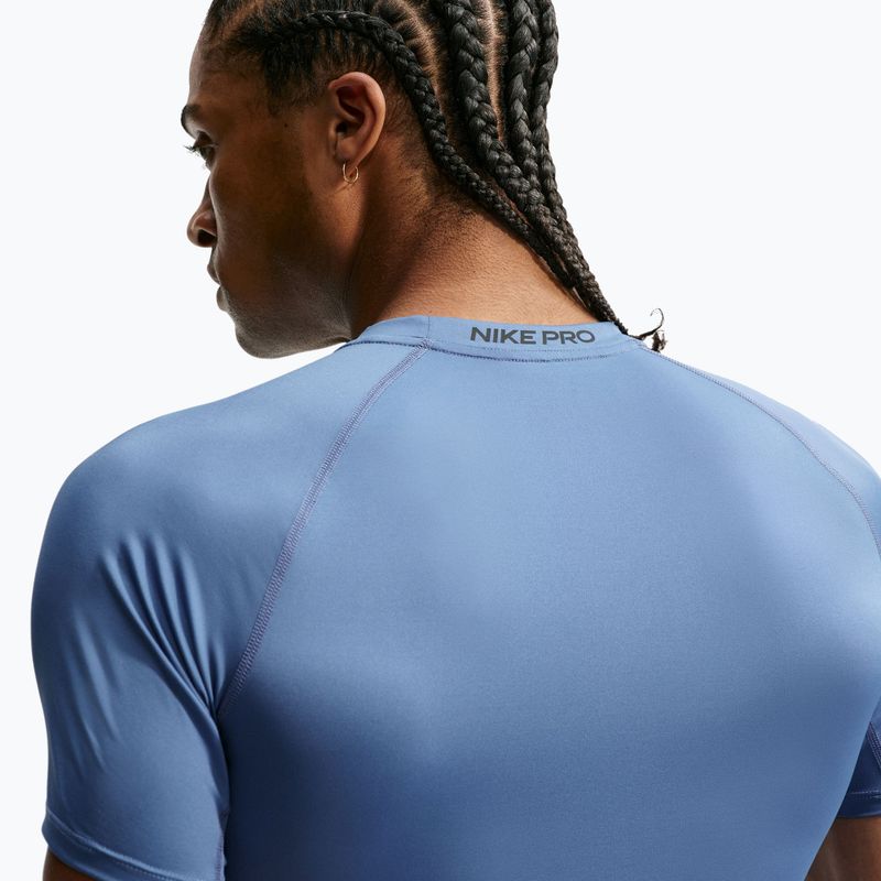 Pánske tréningové tričko Nike Pro indigo storm/black 4
