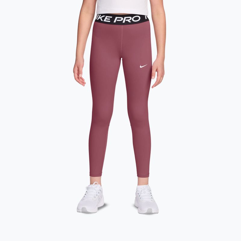 Detské legíny Nike Pro pink smoke/white
