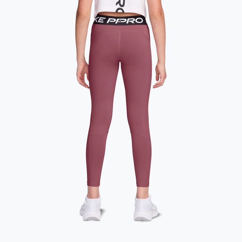 Detské legíny Nike Pro pink smoke/white 2