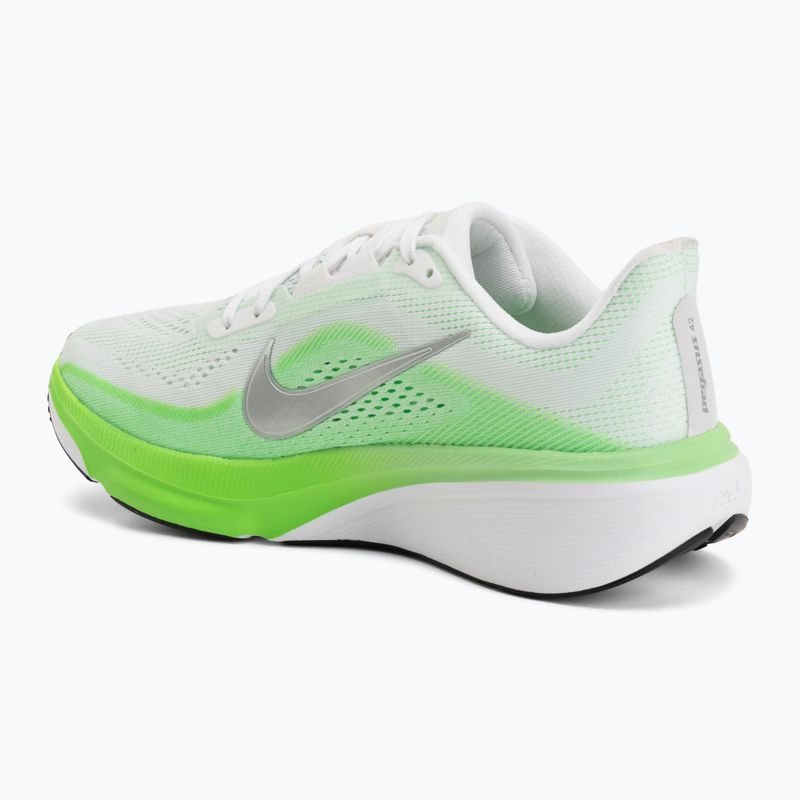 Dámske bežecké topánky Nike Pegasus 42 white/green strike/metallic silver 3