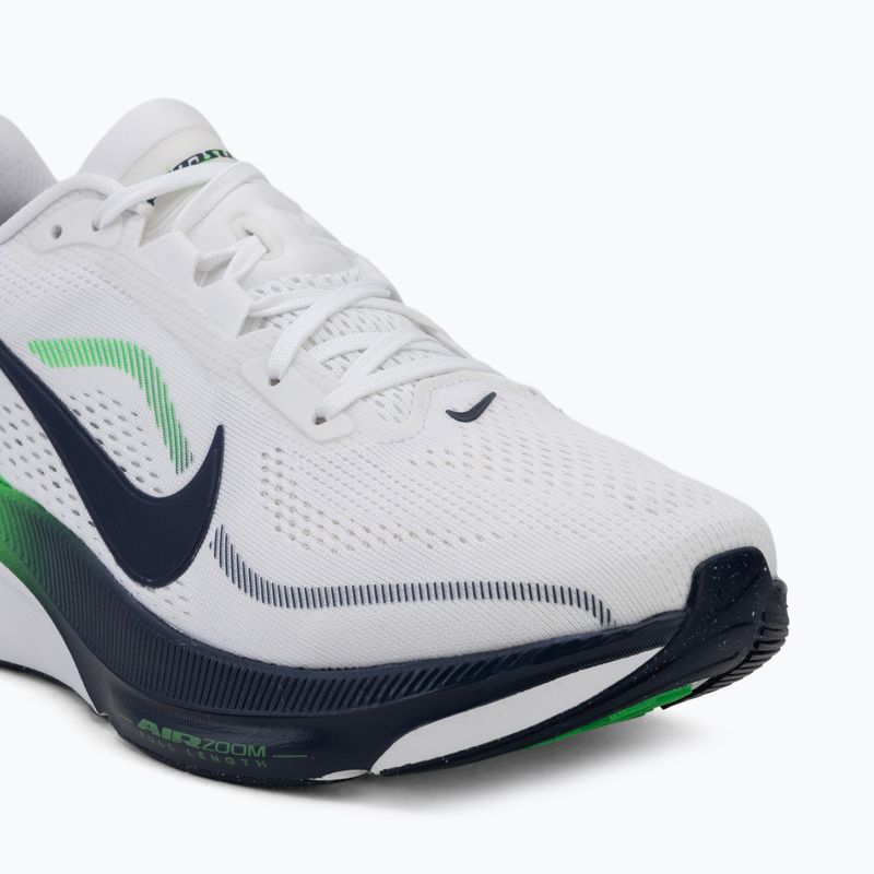 Pánske bežecké topánky Nike Pegasus 42 white/green spark/midnight navy 7