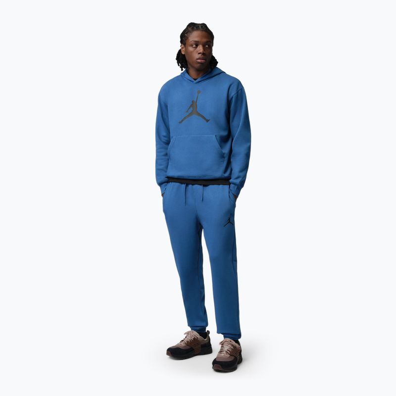 Pánske nohavice Jordan Fleece true blue/black 2