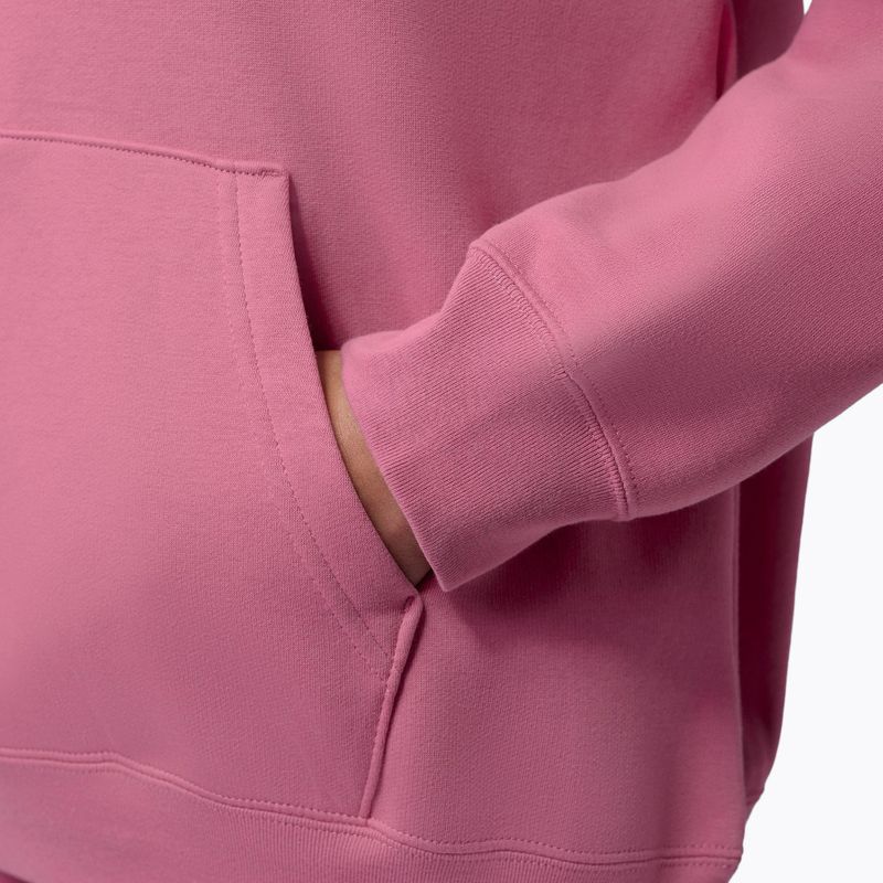 Dámska mikina Jordan Fleece Hoodie desert berry/white 7