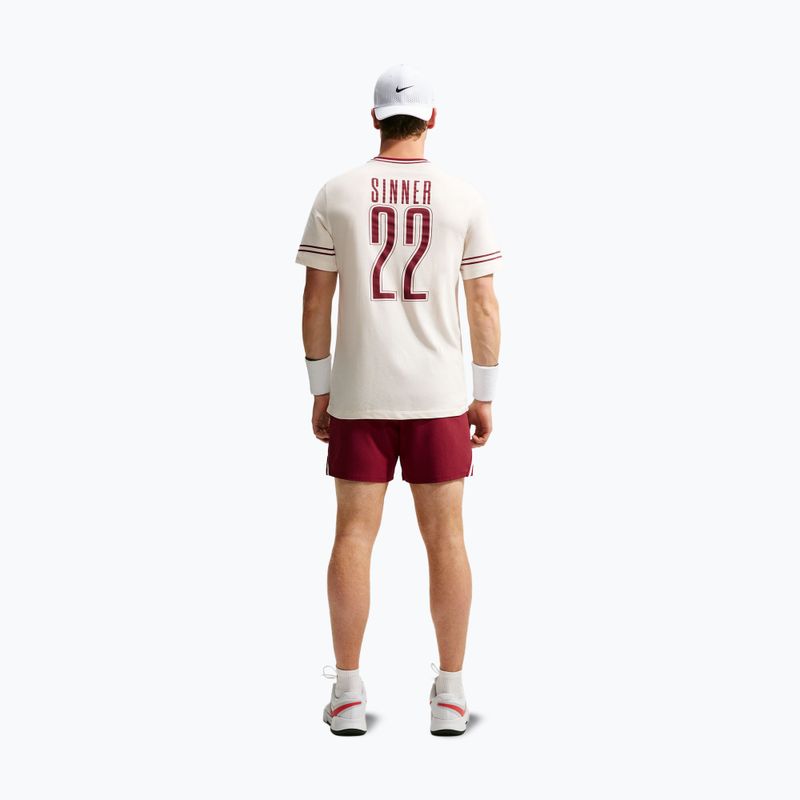 Polo tričko Nike Court Dri-Fit Pale Ivory 3