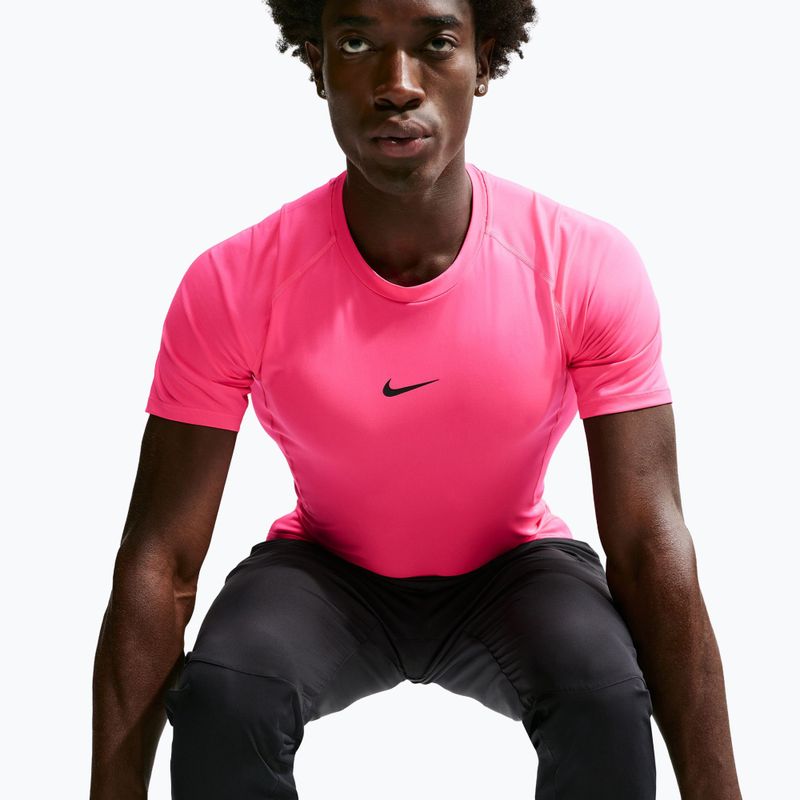 Pánske tréningové tričko Nike Pro hyper pink/black 5